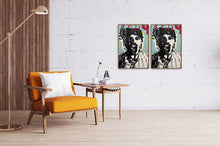Load image into Gallery viewer, Anthony Punk Diptych  18&quot; x 24&quot; (each)