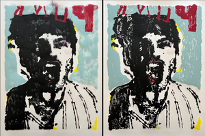 Anthony Punk Diptych  18" x 24" (each)