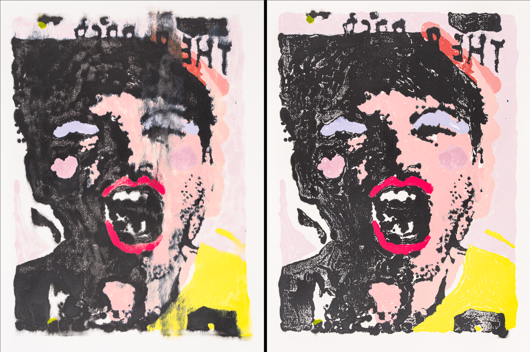 Anthony Punk Diptych Push Painting  18
